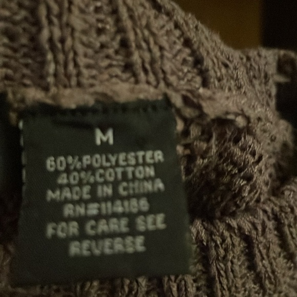 Verve Women's Dolman Sleeve Gray Sweater - Picture 4 of 5